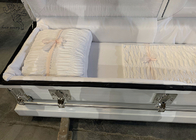 โกดังฝังศพโลหะเหล็ก ไม่เหนียว กระป๋องศพสามารถปรับแต่งได้เพื่อความทนทานที่พิเศษ
