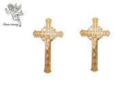 Coffin Cross ผู้ผลิตขนาด 29 x 16 ซม., สีที่แตกต่างกันพระเยซู 4 # โลงศพรูปกางเขน