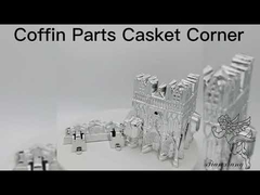 ABS พลาสติกกระเป๋าสตางค์มุม โมเดลสไตล์อเมริกันทอง