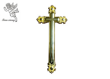 โลงศพมาตรฐานตกแต่ง Crucifix ขนาด 44.8 × 20.8 Cm PP วัสดุ