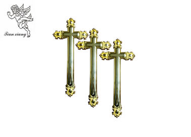 โลงศพมาตรฐานตกแต่ง Crucifix ขนาด 44.8 × 20.8 Cm PP วัสดุ