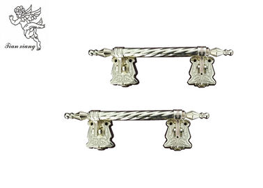 Metal Swap Handle วัสดุโลหะผสมสังกะสีวัสดุ Coffin Strong ฮาร์ดแวร์สไตล์ยุโรป