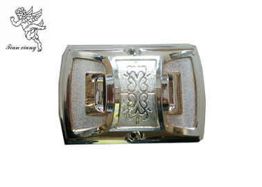 Silver PP Virgin Plastic Coffin Decoration Casket Corner with Iron tubes