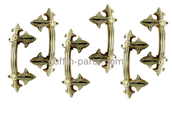 Funeral Decoration Casket Handles H9001 , Adult Coffins And Caskets Accessories