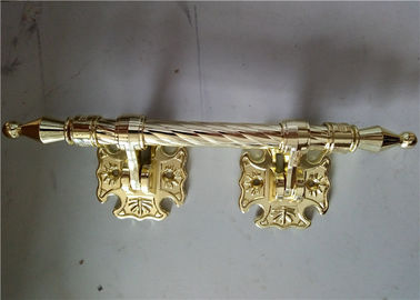 Standard Size Coffin Hardware , Antique Bronze Color Decoration Coffin Handles