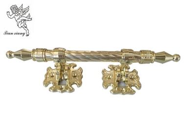 Standard Size Coffin Hardware , Antique Bronze Color Decoration Coffin Handles