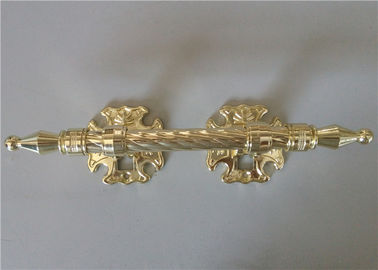 Standard Size Coffin Hardware , Antique Bronze Color Decoration Coffin Handles