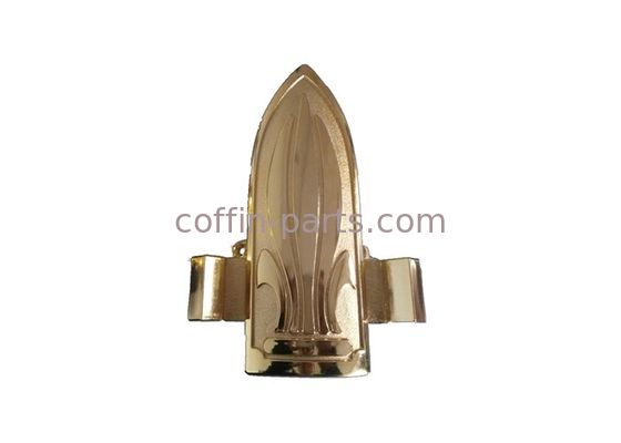 Plastic Funeral Accessories Suppliers , Gold Color Casket Accessories 17kg / 16kg