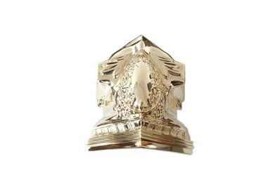 Silver / Copper Color Coffin Parts Casket Corner Accessory PP / ABS  Material