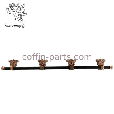 Ornate Engraved Gold Casket Swing Handle Funeral Casket Hardware Fitting 