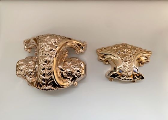 Gold Silver Color Casket Hardware Kit PP ABS Plastic