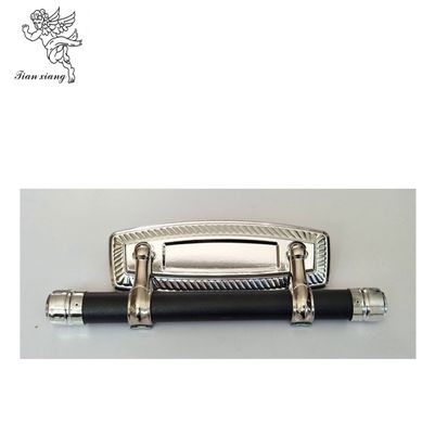 Funeral Silver Long Casket Swing Bar PP Zinc Material TX -E H9007