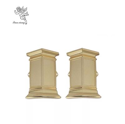 Funeral Golden Color Casket Swing Bar Zinc Material Coffin Accessories